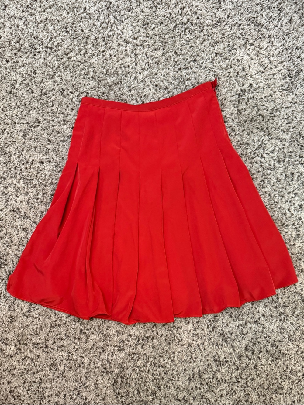 Newport News Red Circle Skirt